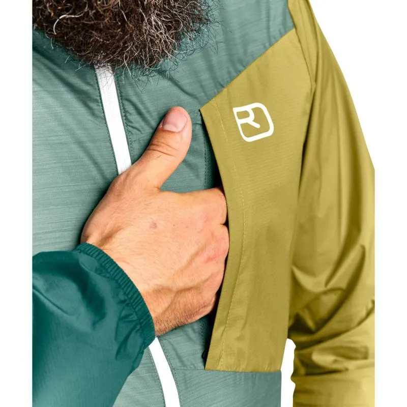 Chaqueta cortaviento para hombre Ortovox Chaqueta cortaviento (Artic Grey)