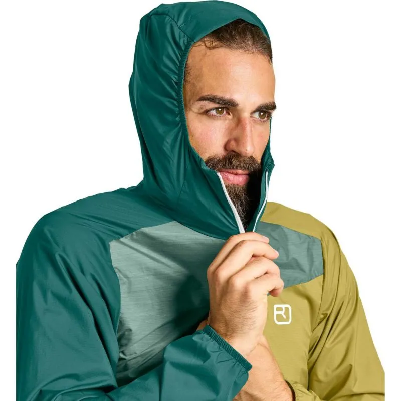 Chaqueta cortaviento para hombre Ortovox Chaqueta cortaviento (Artic Grey)