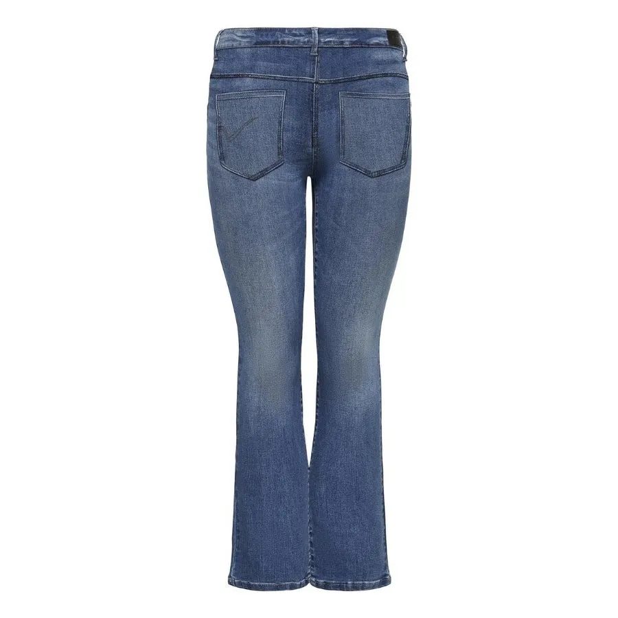  Pantalones tejanos Carmakoma Carsally Reg Flared Dnm Bj114-3 Noos