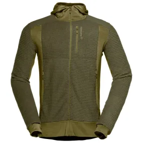 Polar Norrona Falketind Alpha 120 Zip Hood Olive Night Olive Drab
